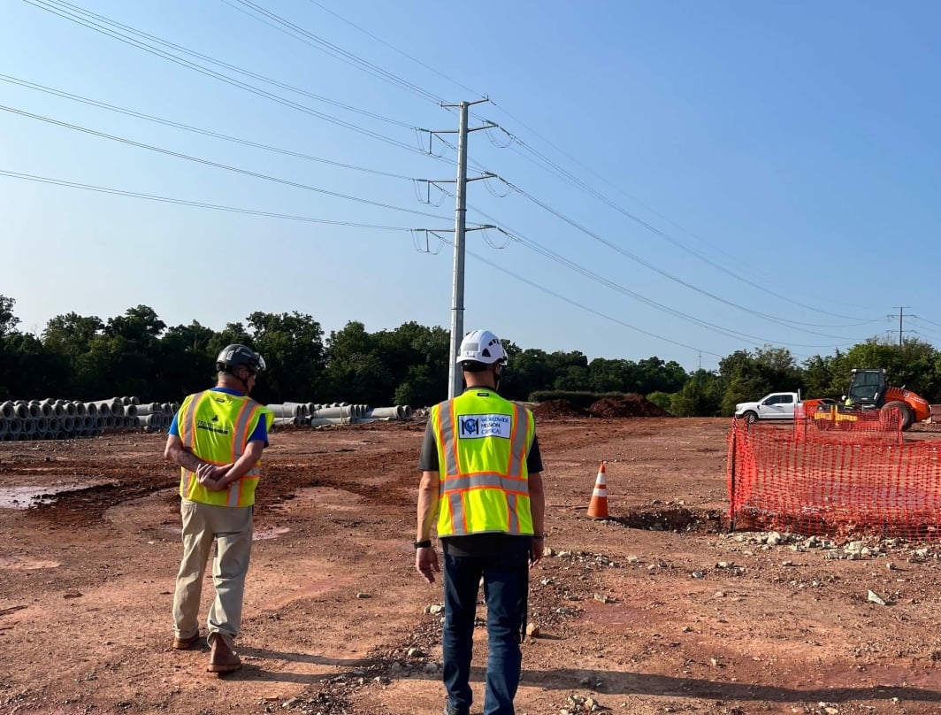 WWMC workers at a construction site